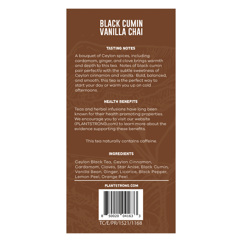 Black Cumin Vanilla Chai Tea